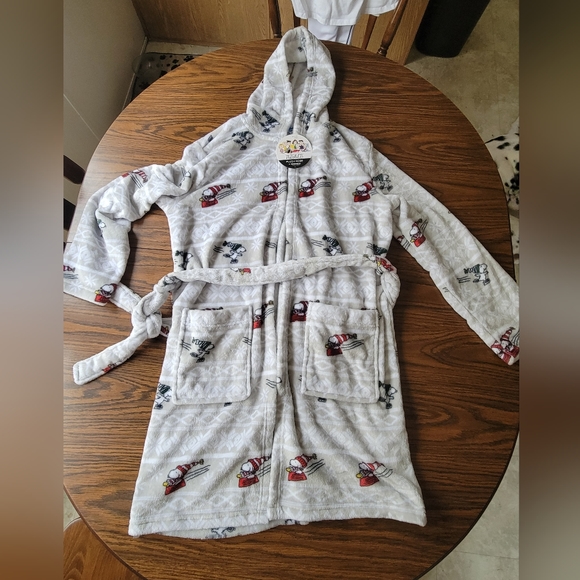 Peanuts Intimates & Sleepwear Peanuts Snoopy Christmas Hooded Plush